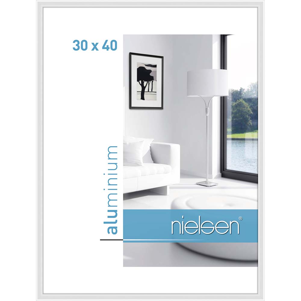 Classic Blanc brillant 30 x 40 cm