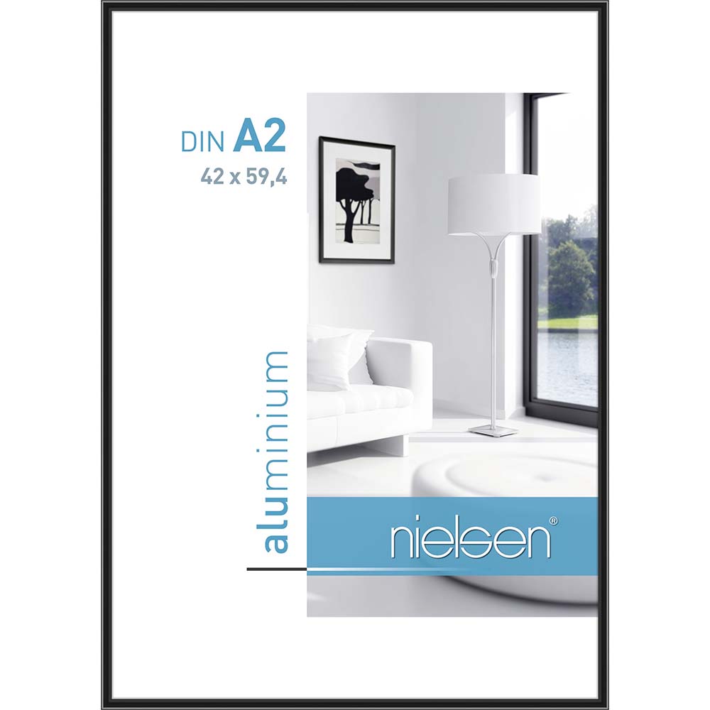 Classic Noir anodisé 42 x 59,4 cm