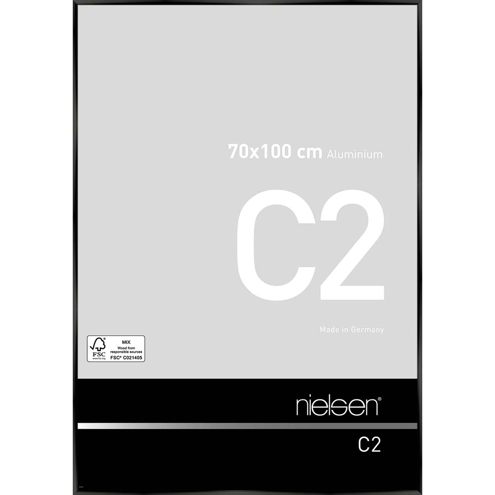 C2 Noir anodisé 70 x 100 cm