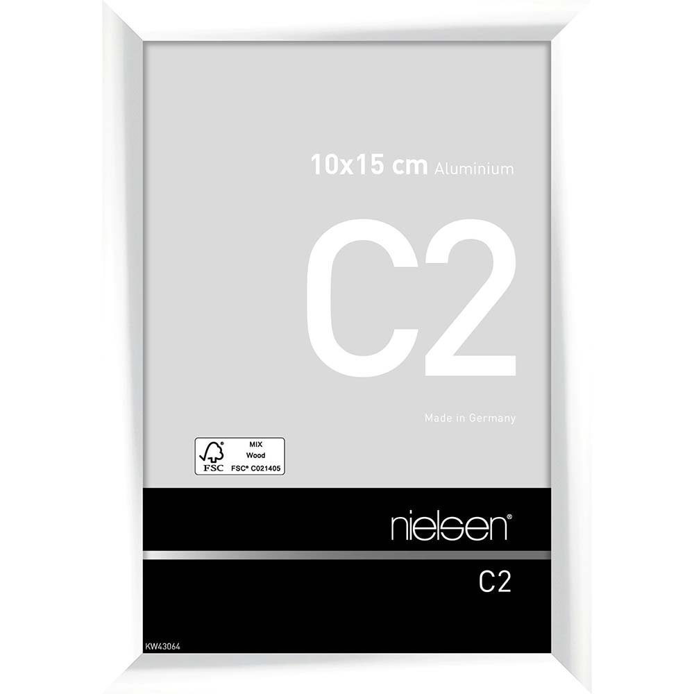 C2 Blanc brillant 10 x 15 cm