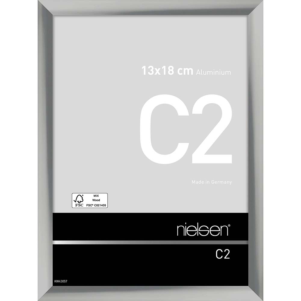 C2 Argent poli 13 x 18 cm