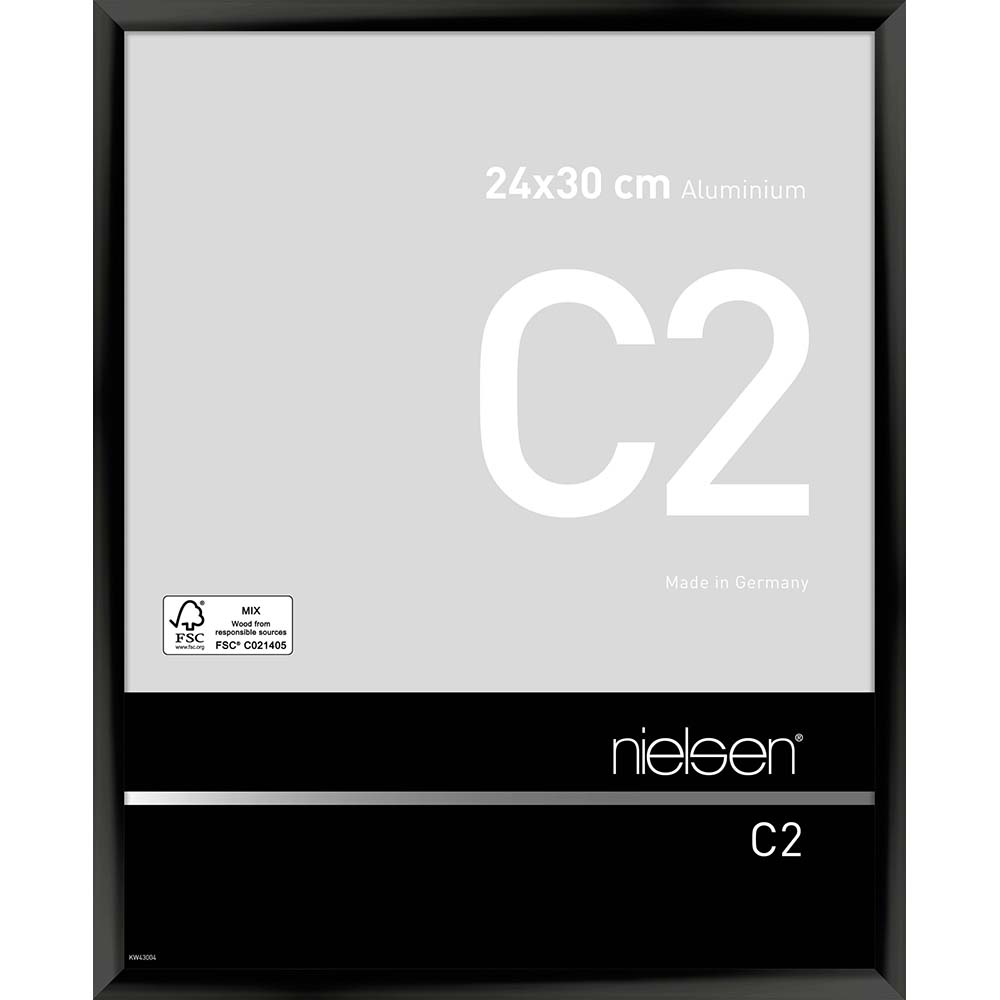 C2 Noir anodisé 24 x 30 cm