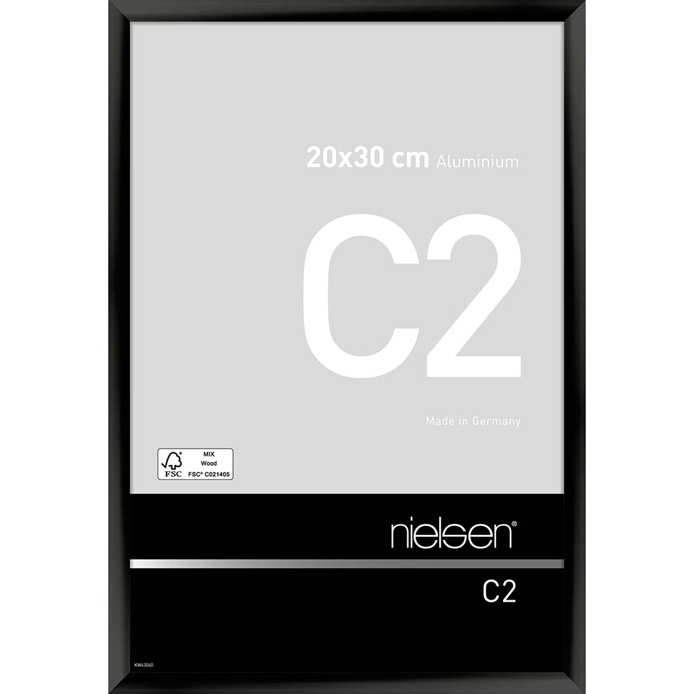 C2 Noir anodisé 20 x 30 cm