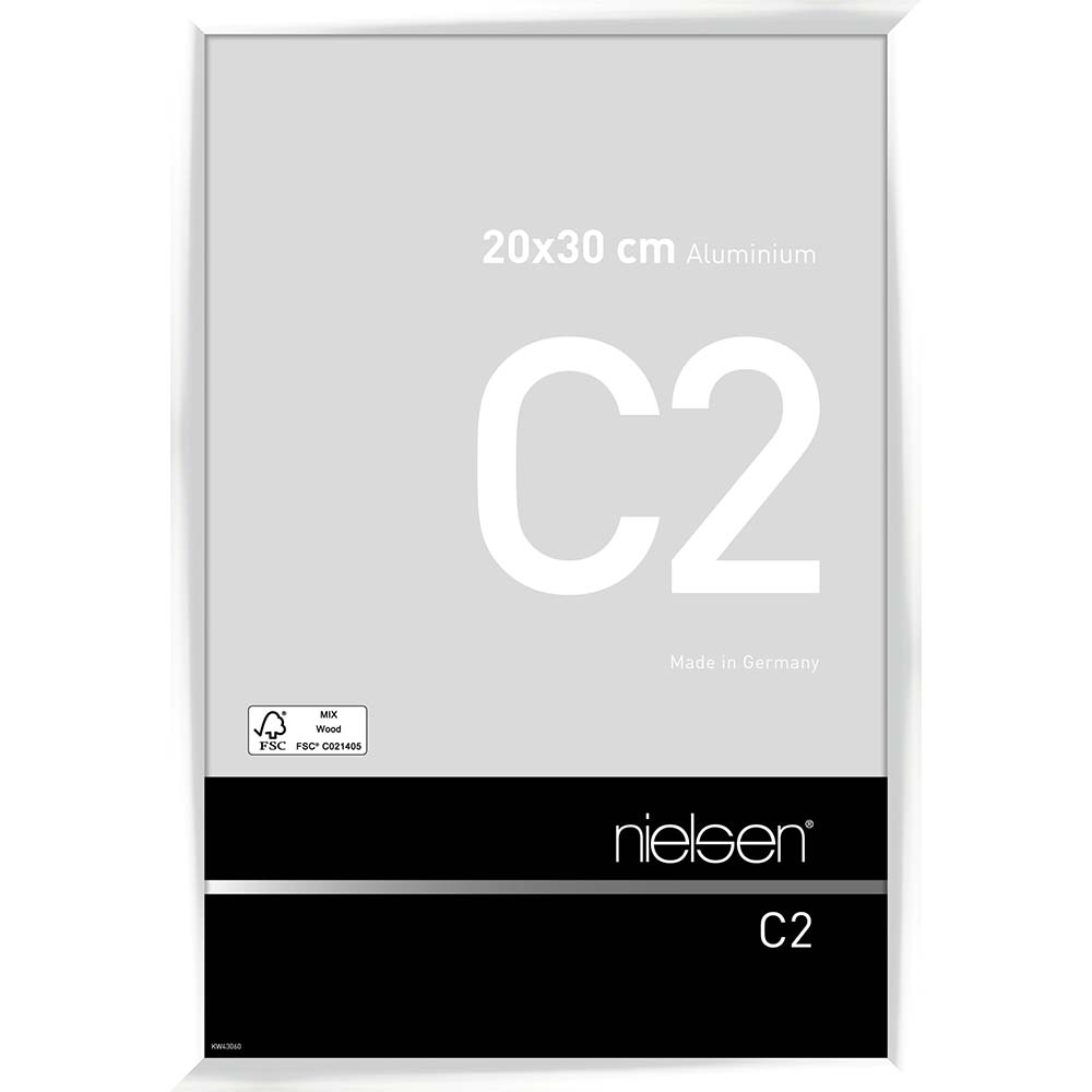 C2 Blanc brillant 20 x 30 cm