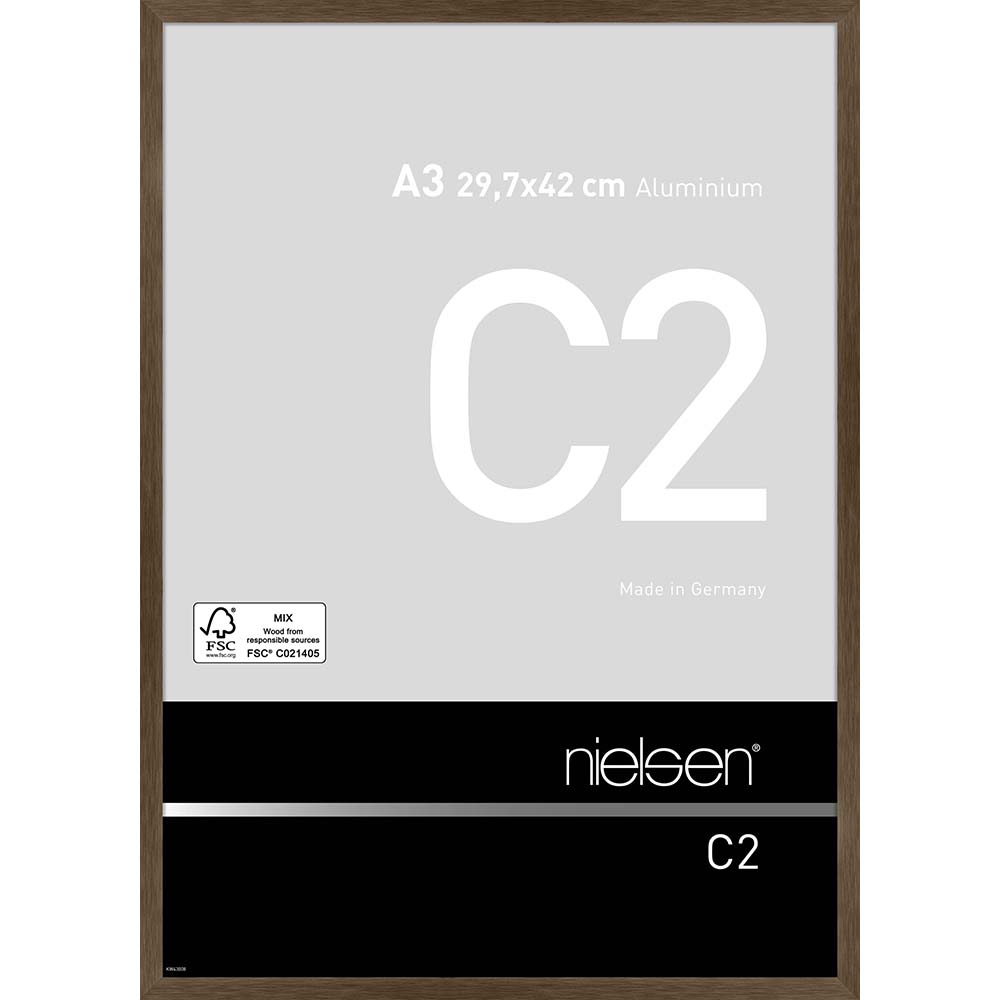 C2 Ambre mat brossé 29,7 x 42 cm