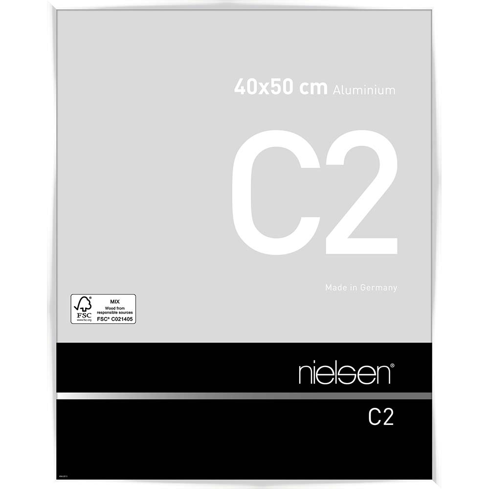 C2 Blanc brillant 40 x 50 cm