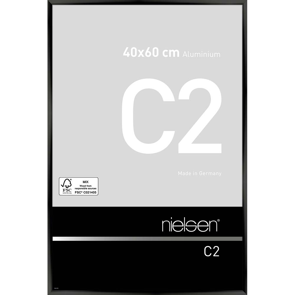 C2 Noir anodisé 40 x 60 cm