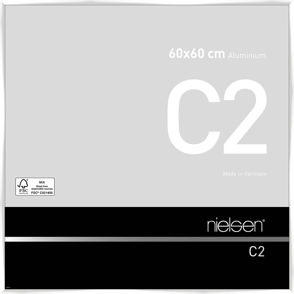 C2 Blanc brillant 60 x 60 cm