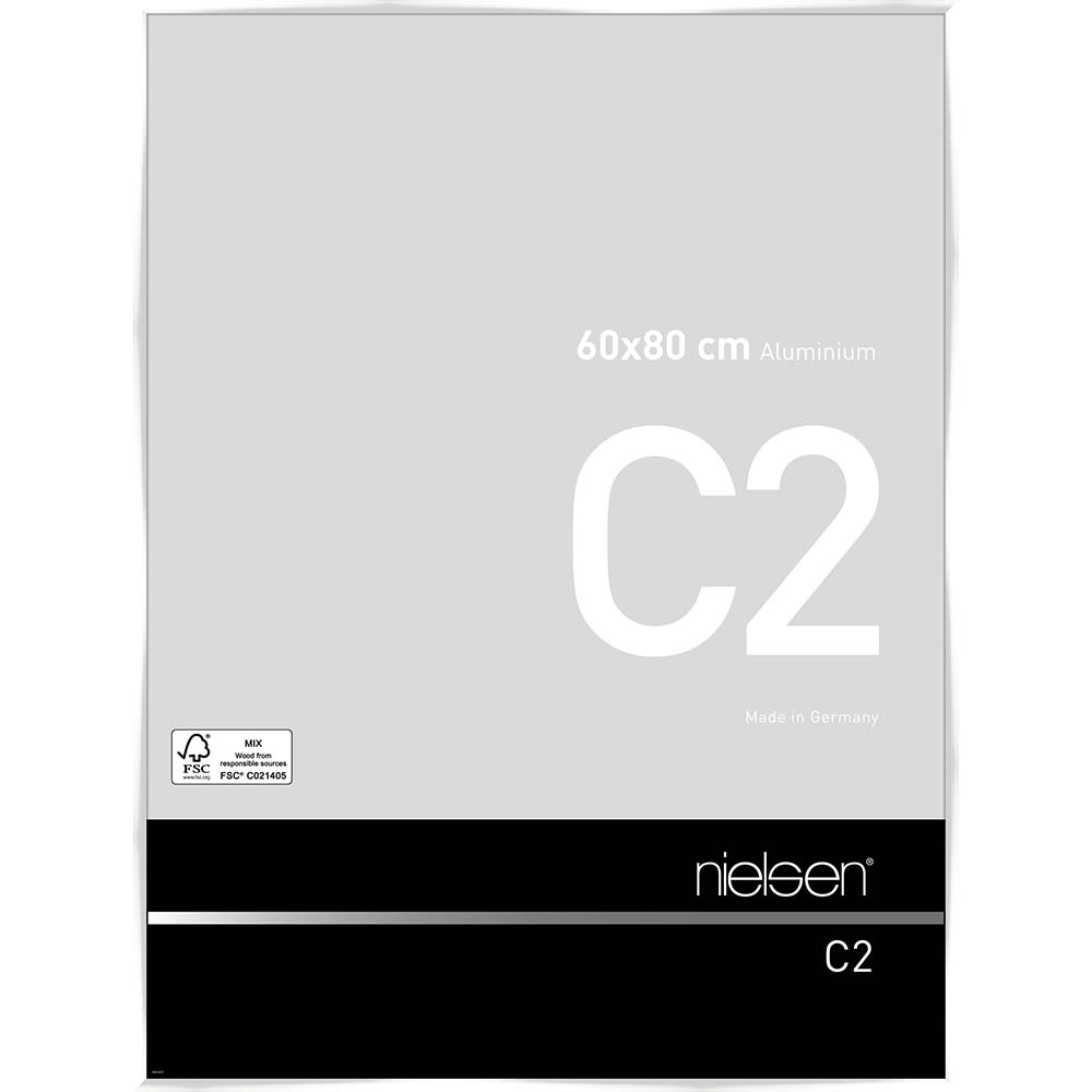 C2 Blanc brillant 60 x 80 cm
