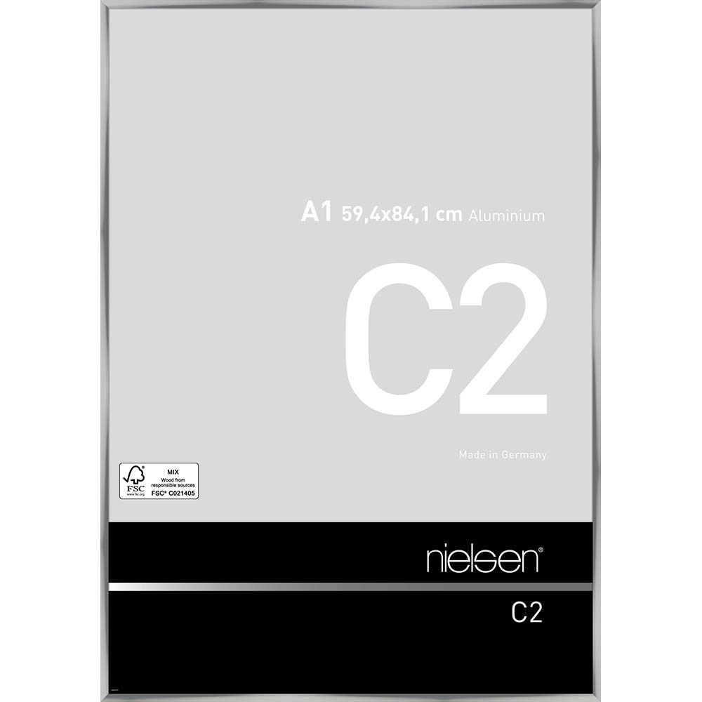 C2 Argent poli 59,4 x 84,1 cm
