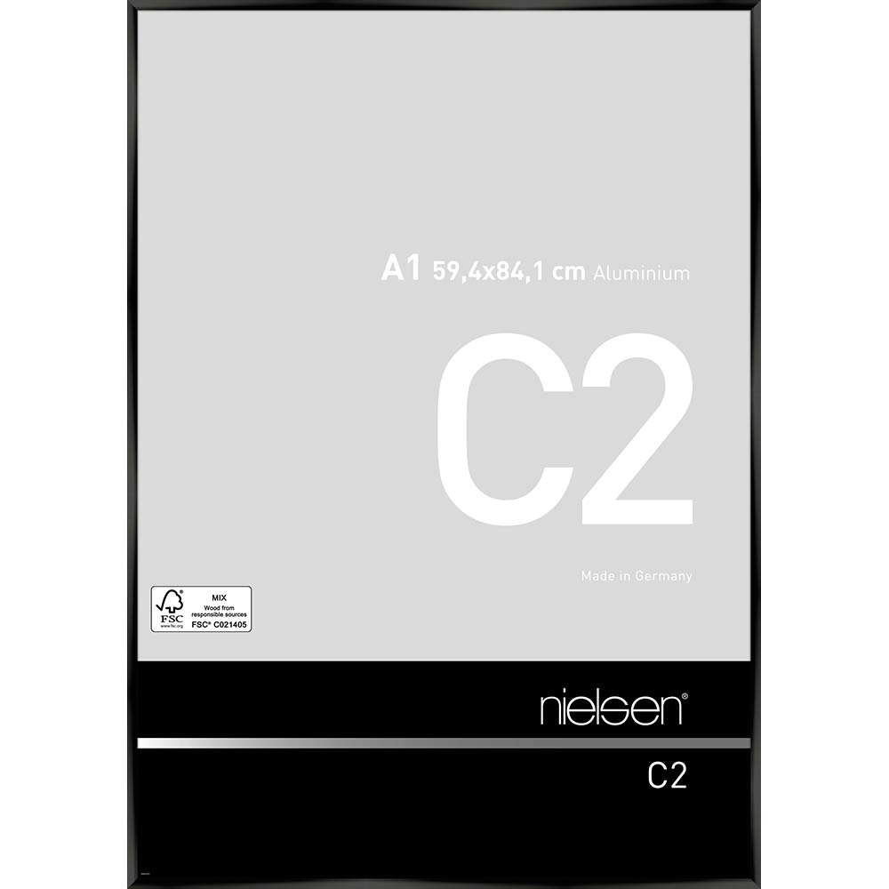C2 Noir anodisé 59,4 x 84,1 cm