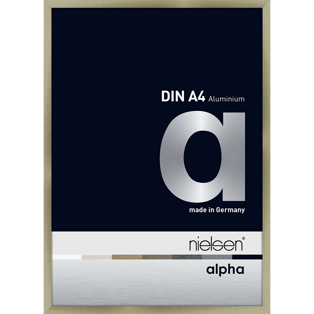 Alpha Acier brossé 21 x 29,7 cm