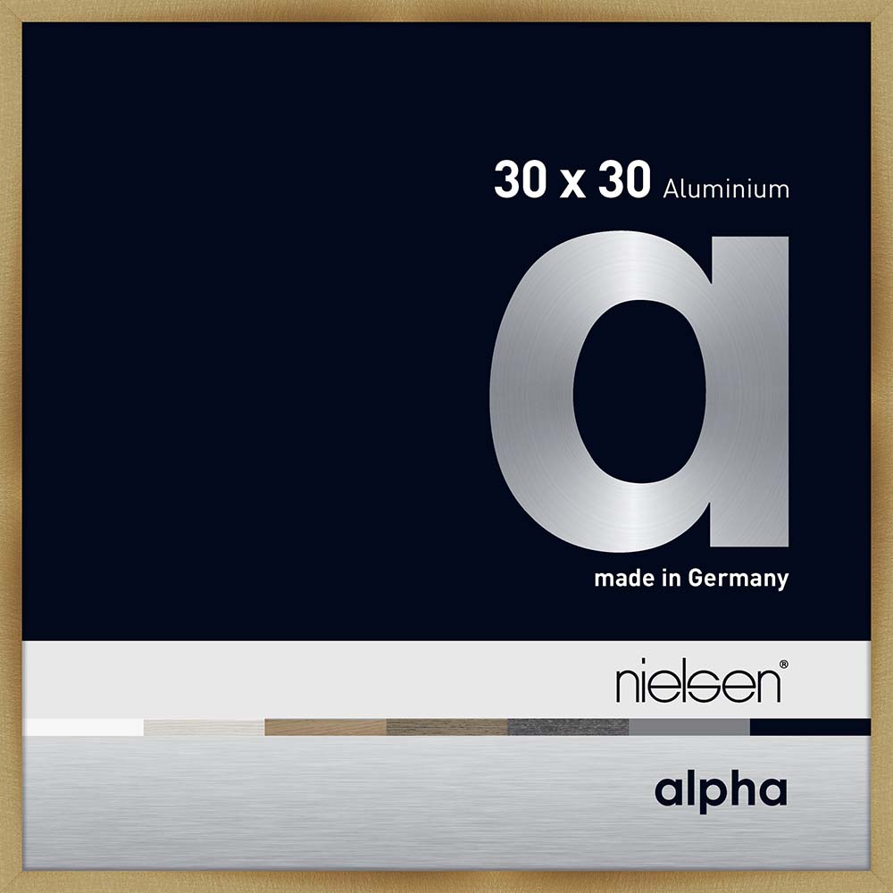 Alpha Ambre brossé 30 x 30 cm