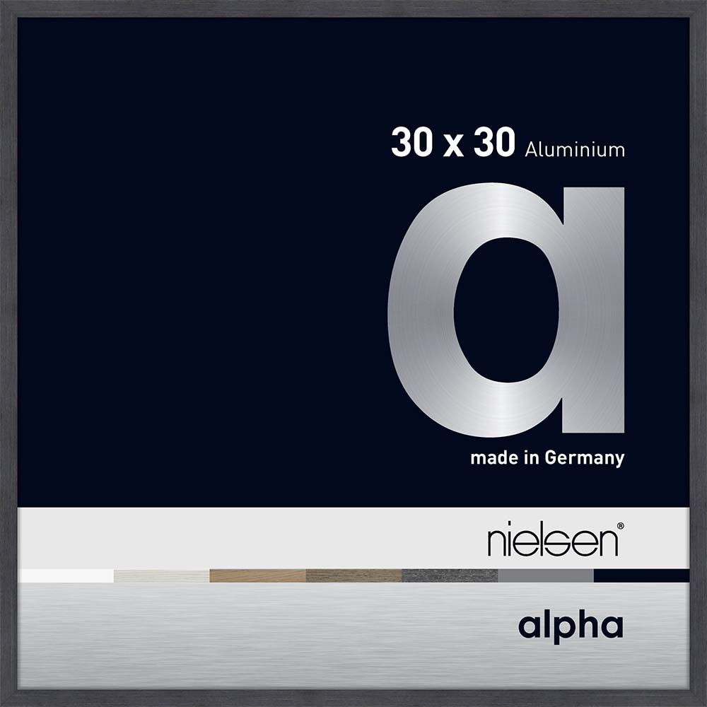 Alpha Anthracite 30 x 30 cm