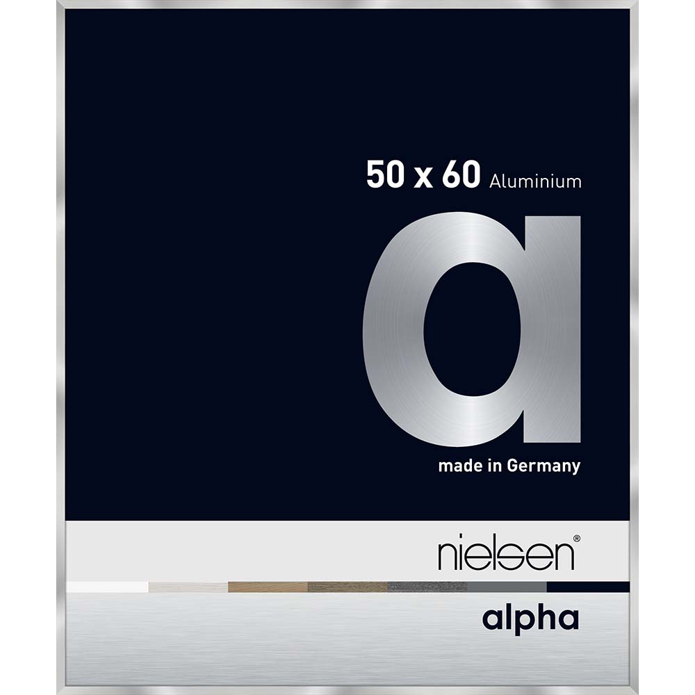 Alpha Argent poli 50 x 60 cm