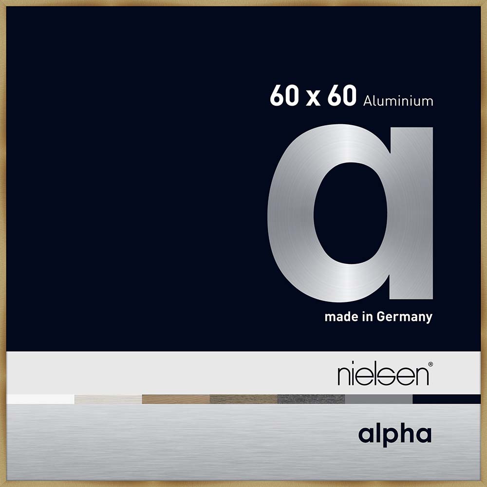 Alpha Ambre brossé 60 x 60 cm