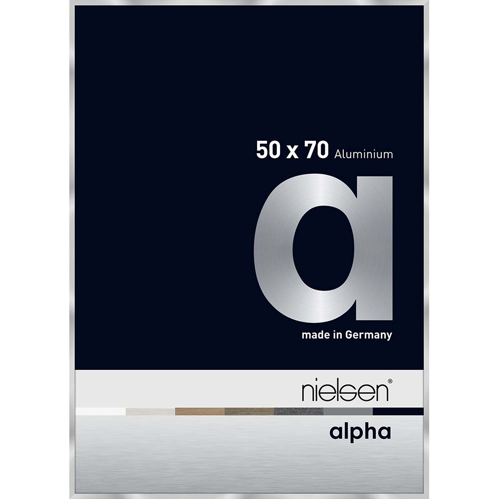 Alpha Argent poli 50 x 70 cm