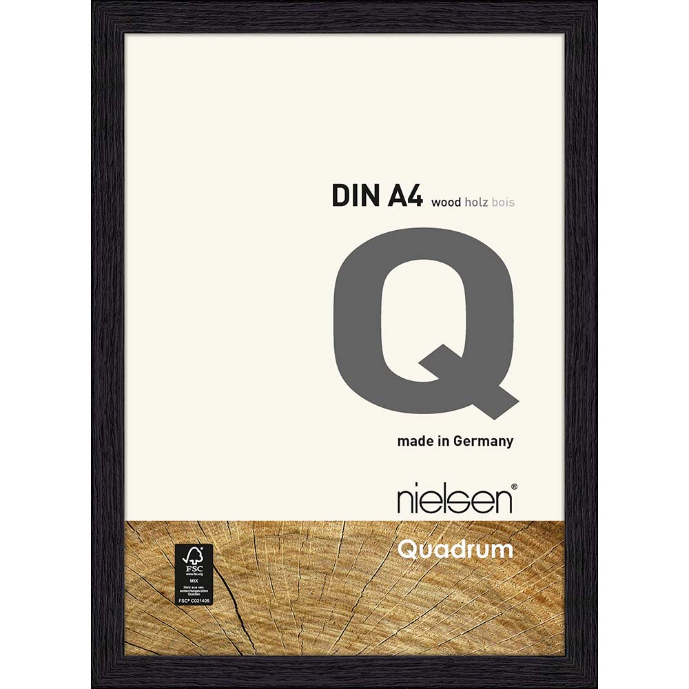 Quadrum Noir jais 21 x 29,7 cm