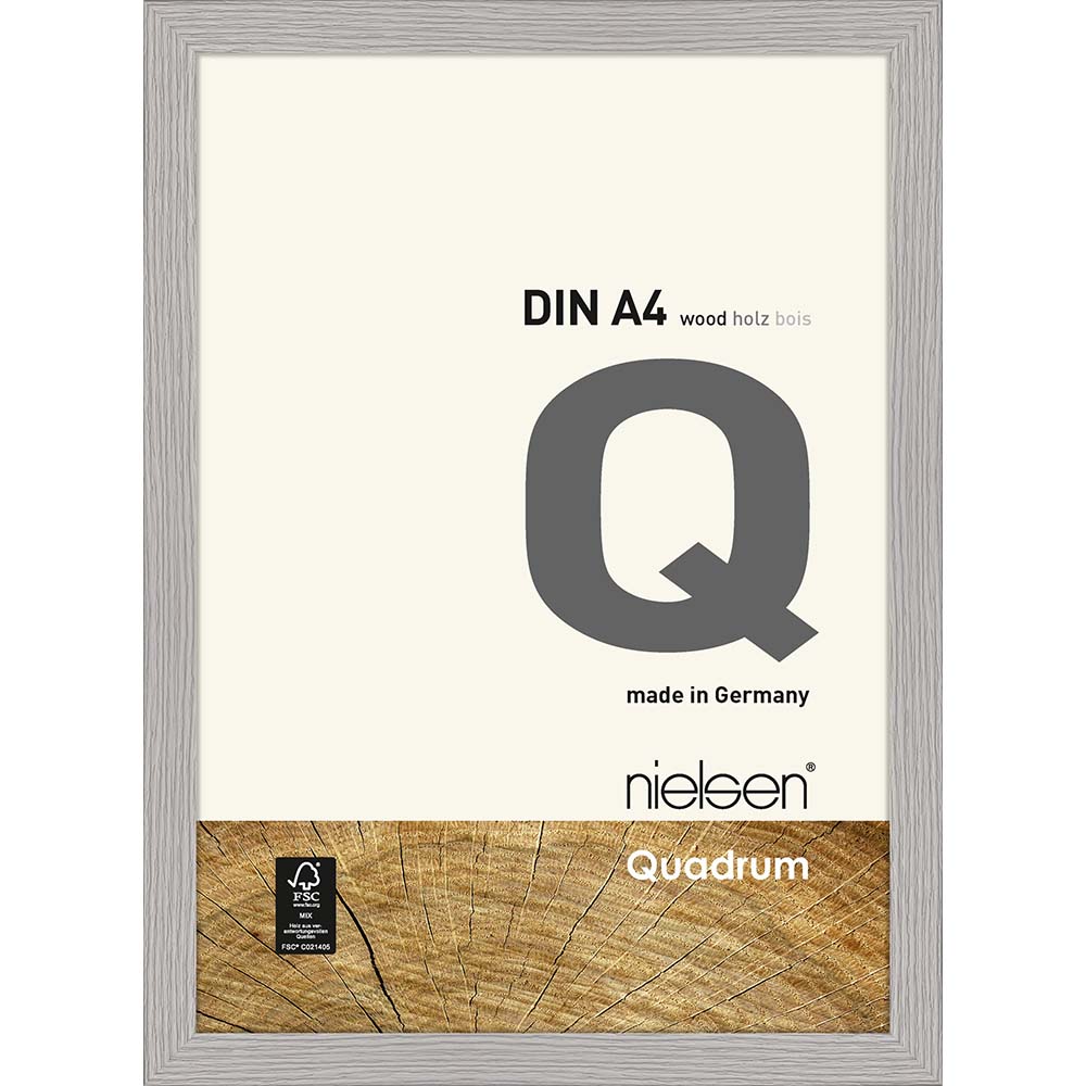 Quadrum Gris ciment 21 x 29,7 cm