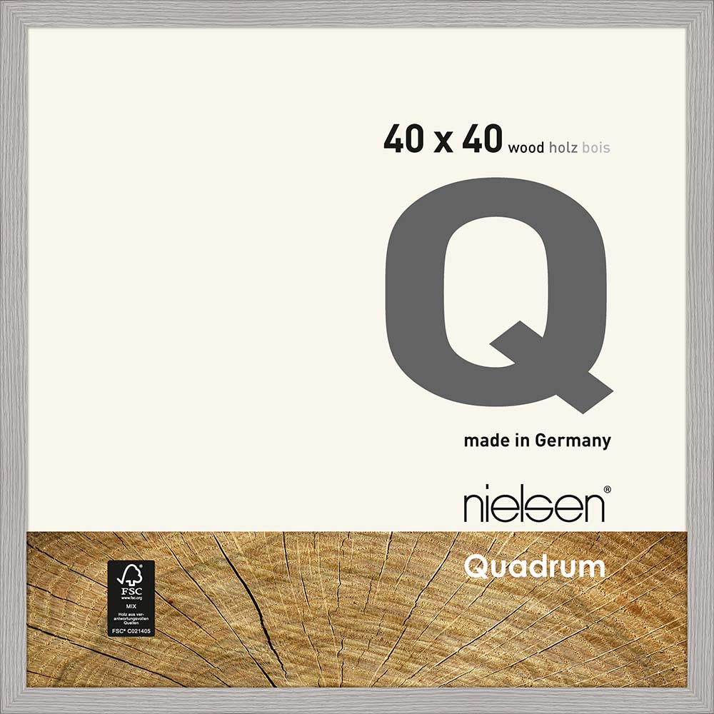 Quadrum Gris ciment 40 x 40 cm