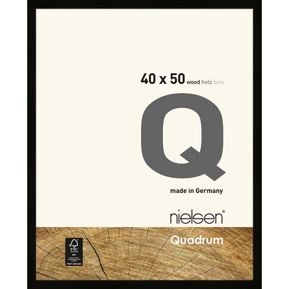 Quadrum Noir 40 x 50 cm