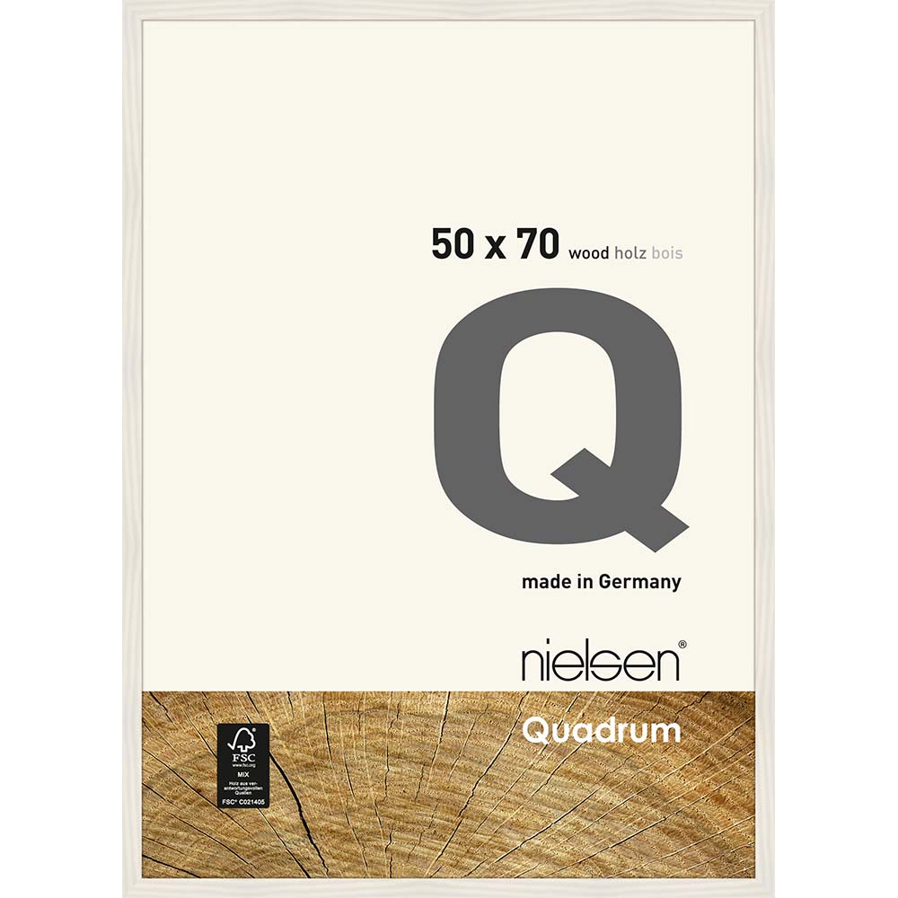 Quadrum Blanc 50 x 70 cm