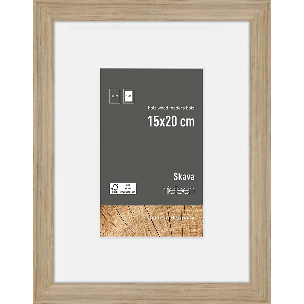 Skava 15x20/9x13 Chêne
