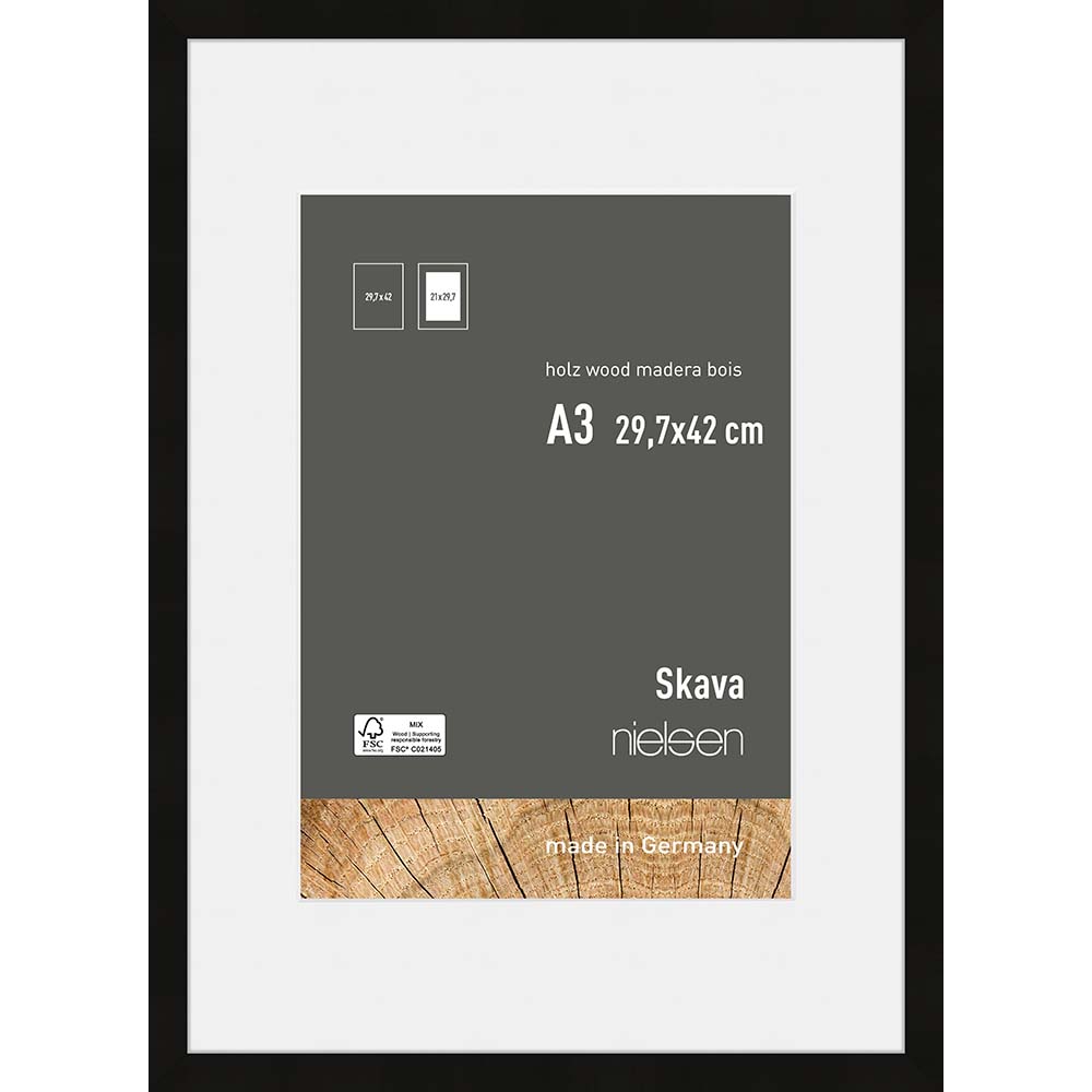 Skava 29.7X42/21X29.7 Noir
