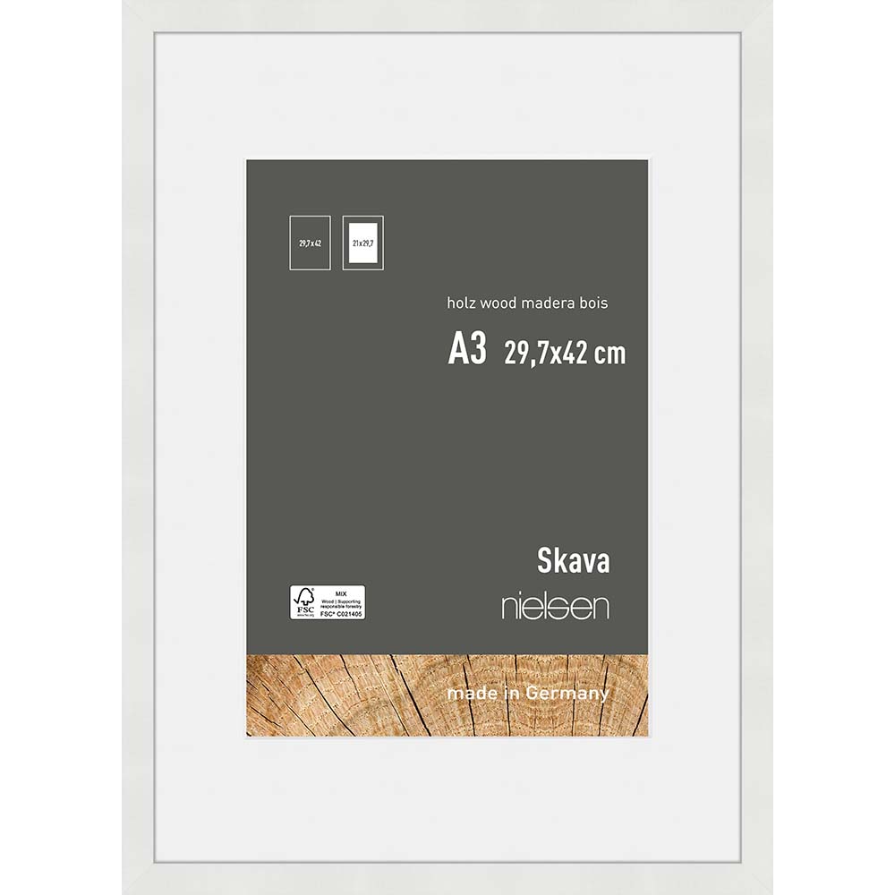 Skava 29.7X42/21X29.7 Blanc
