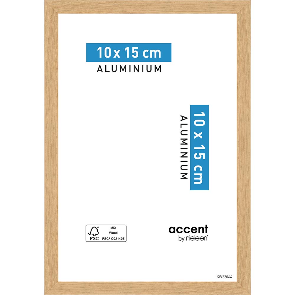 Accent Placage Chêne 10 x 15 cm
