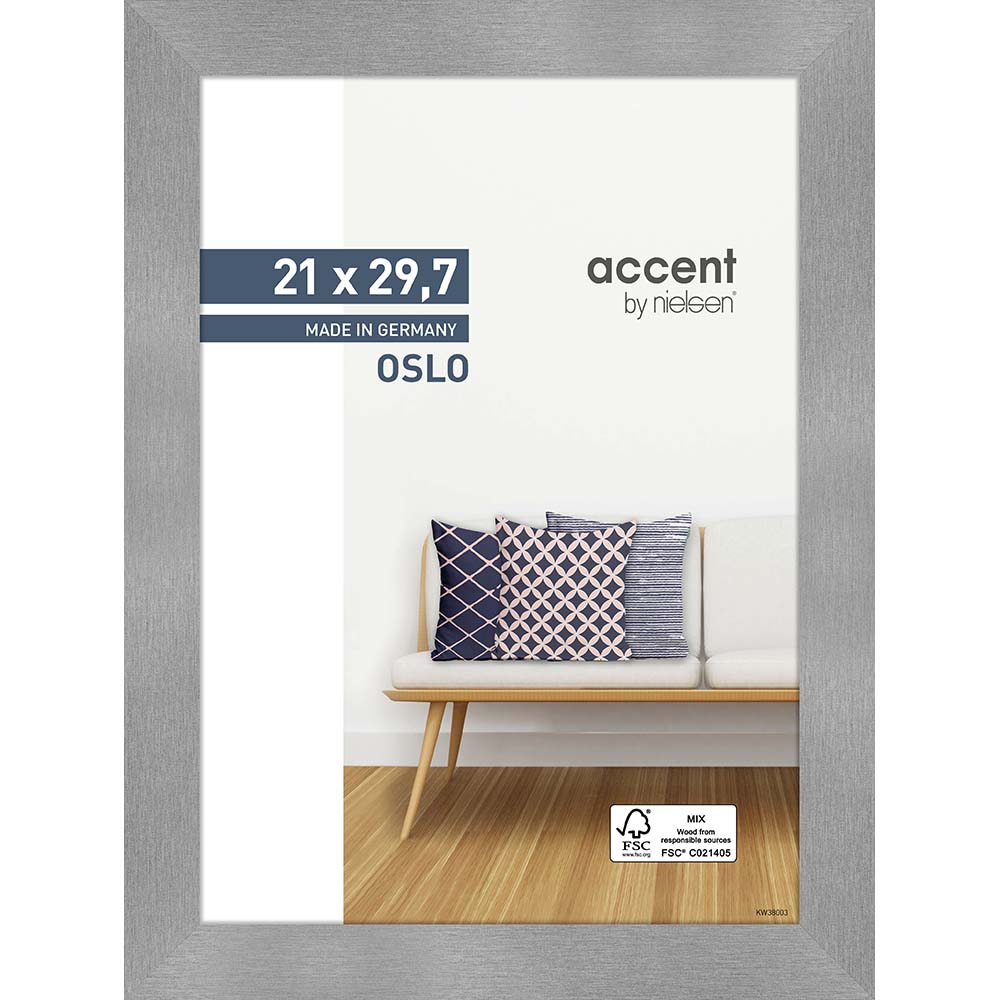 Oslo Argent 21 x 29,7 cm