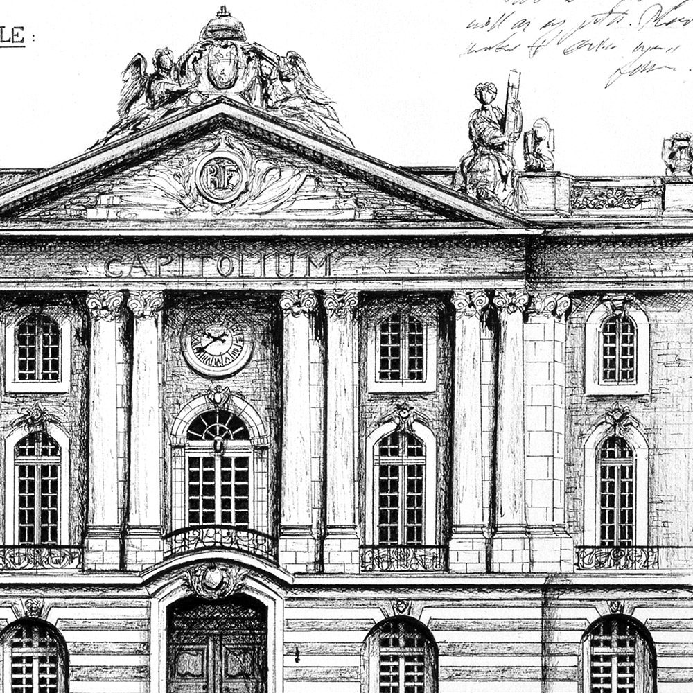 Close up sur l'affiche afin d'apprécier les détaisl du travail de Céline GELIS