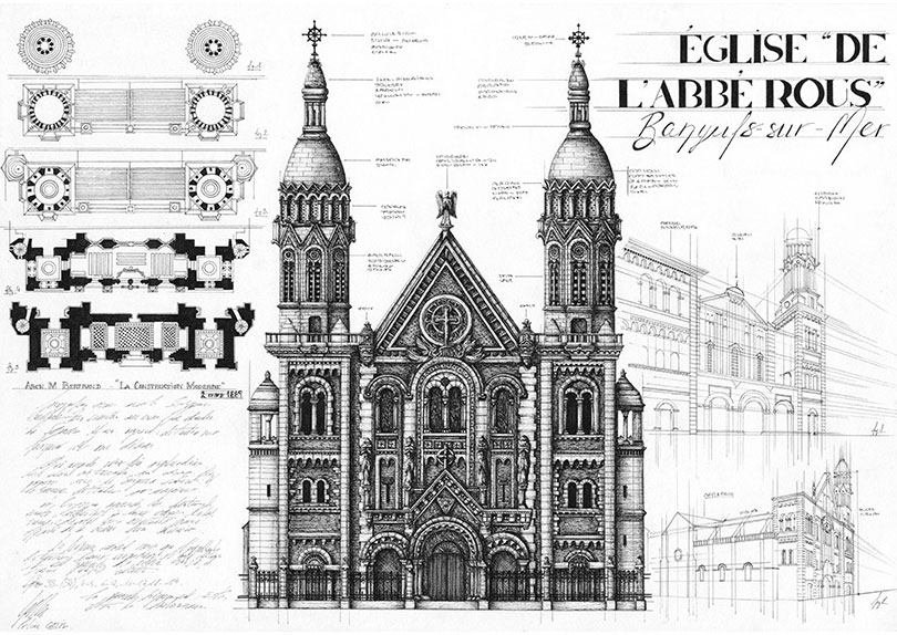 Eglise de l'Abbé Rous - Banyuls sur mer