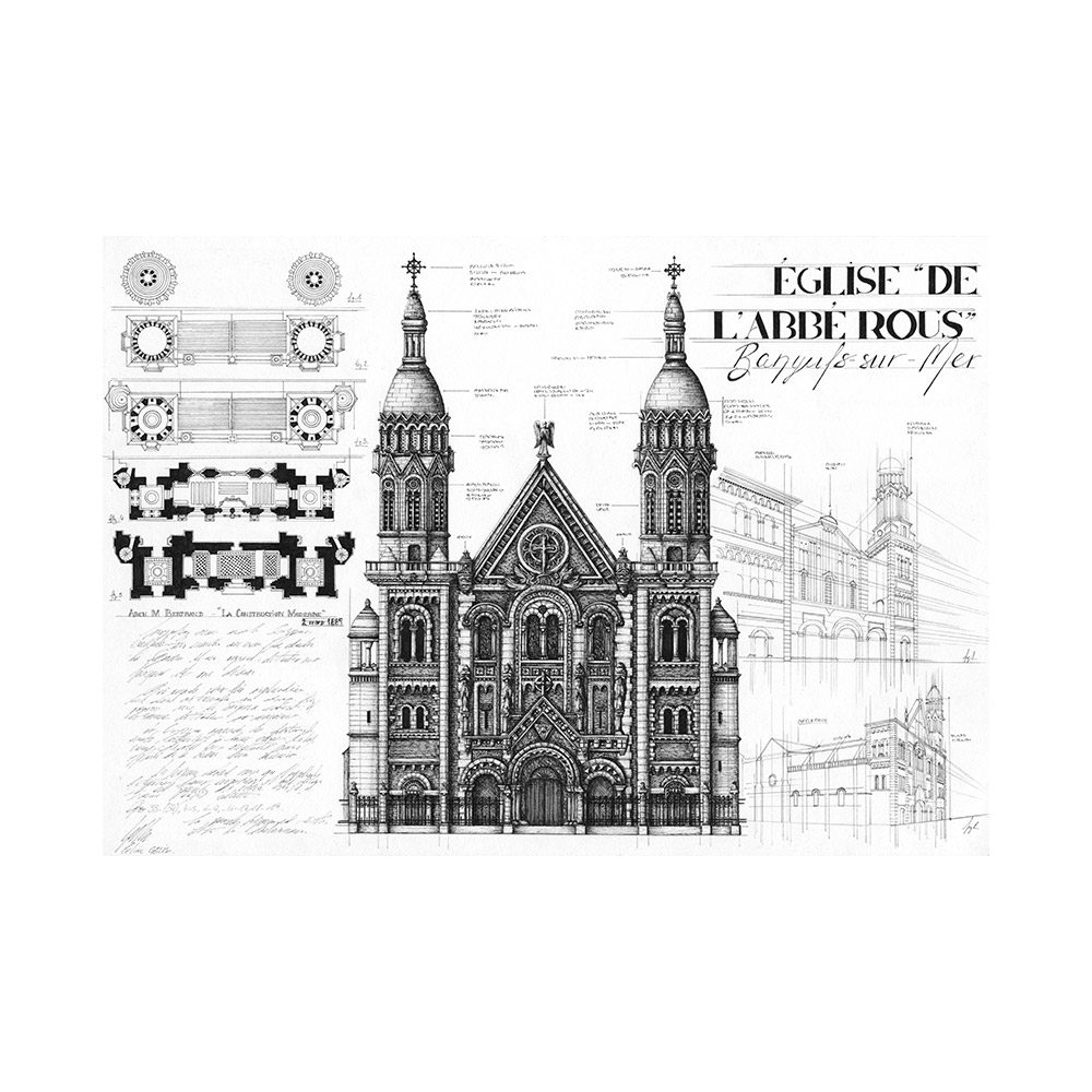 Eglise de l'Abbé Rous - Banyuls sur mer