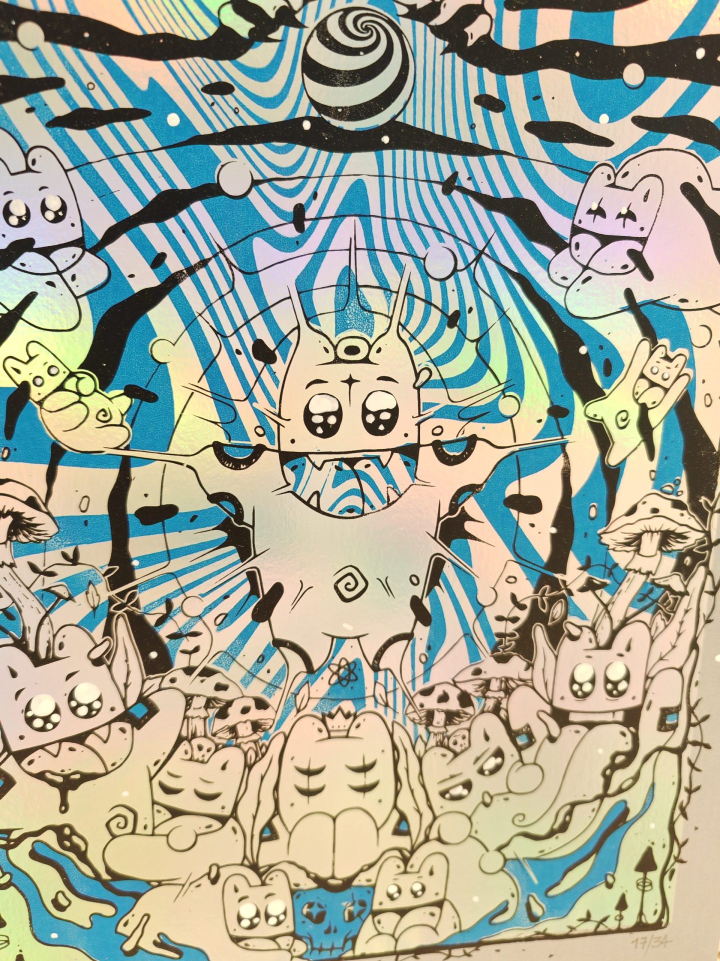 EL MOOT MOOT - Hypnose (holographique bleu) – Image 3