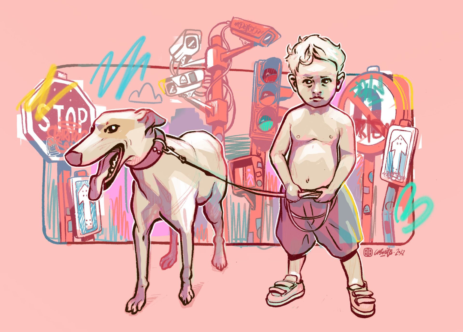 BRITO Benjamin - Le Chien et l'Enfant – Image 3