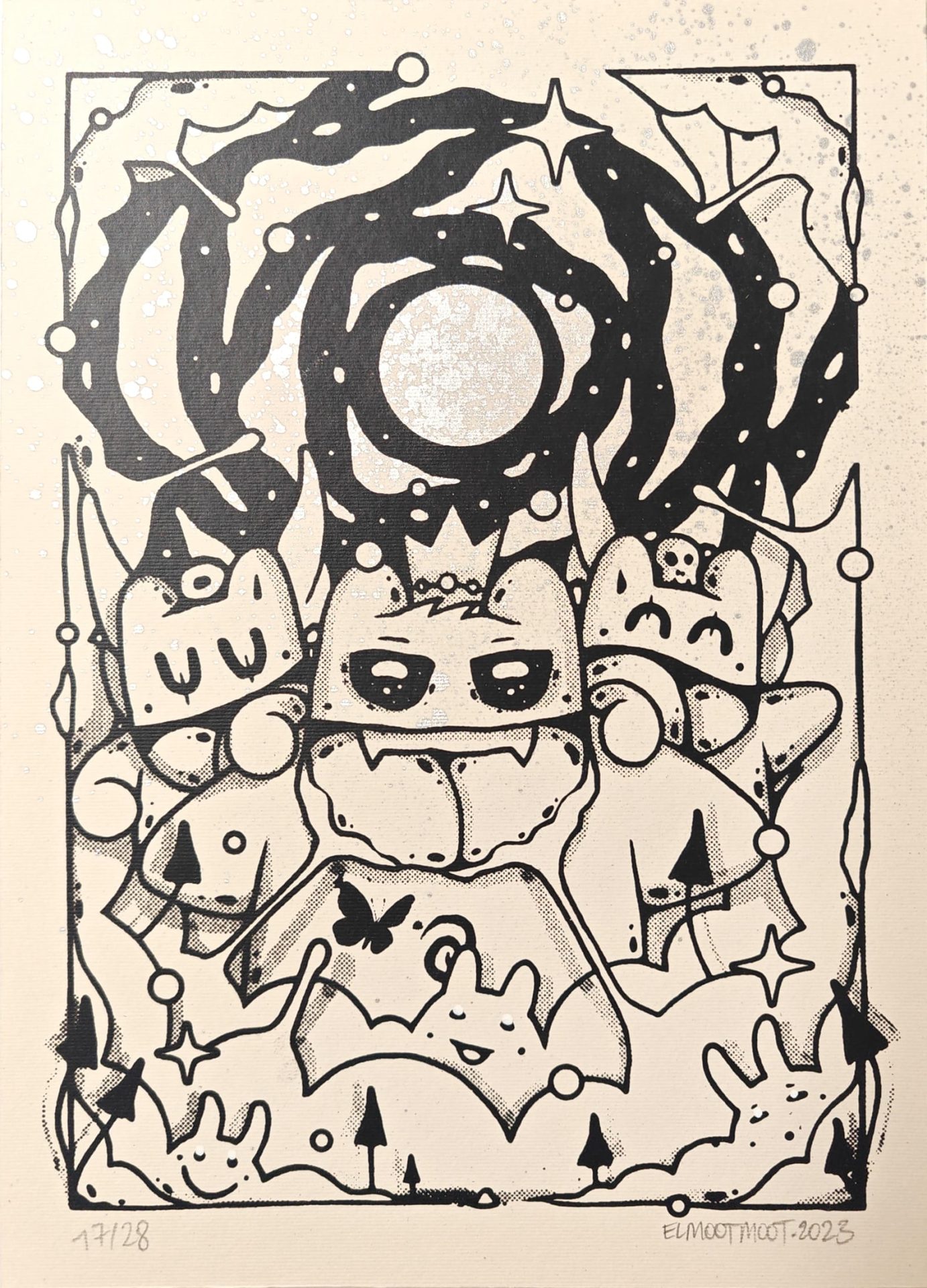 EL MOOT MOOT - Les 3 Moots (papier crème) – Image 2