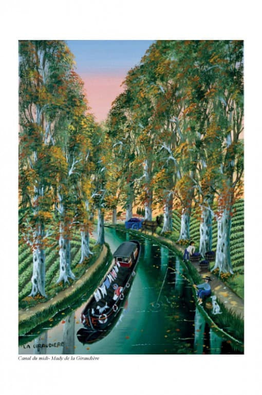 Mady DE LA GIRAUDIÈRE - Canal du Midi – Image 2