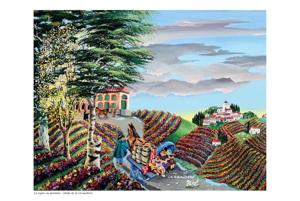 Mady DE LA GIRAUDIÈRE - La Vigne En Automne – Image 2