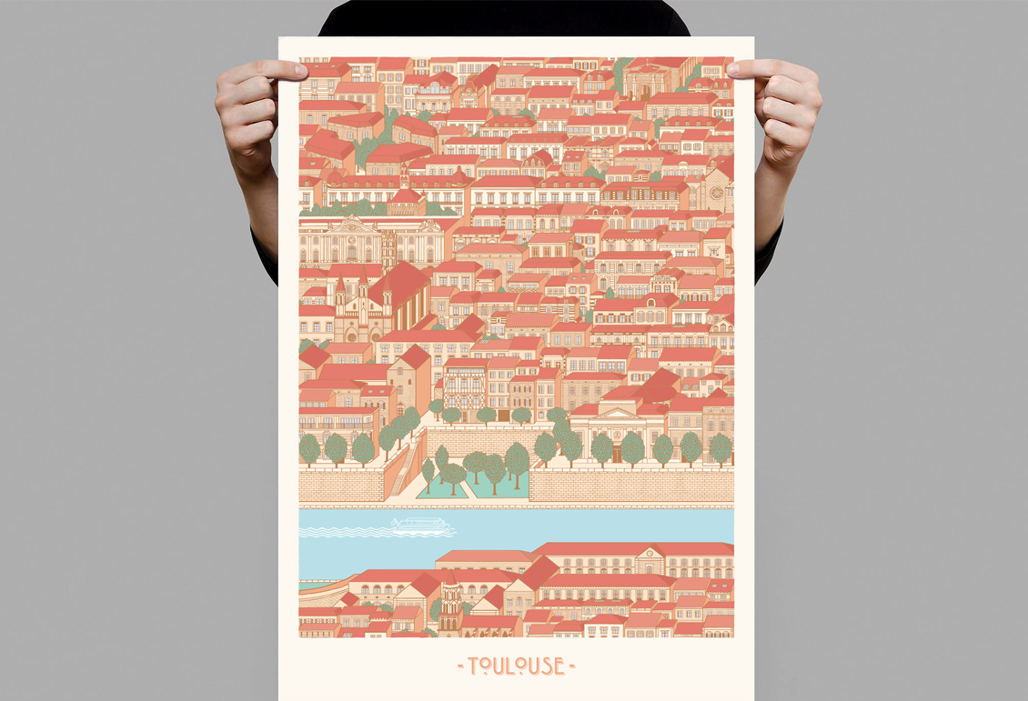 GMINUSCULE - Toulouse (affiche) – Image 3